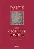 Die göttliche Komödie: Gebunden in feingeprägter Leinenstruktur auf Naturpapier. Mit goldener Schmuckprägung
