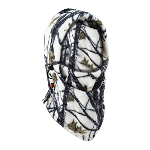 Queenbox Camouflage Balaclavas Vollmaske Beanie Mütze Militärische Taktische Winddichte Kappe für Männer Frauen Outdoor Sport Wandern Motorrad, Camo 03