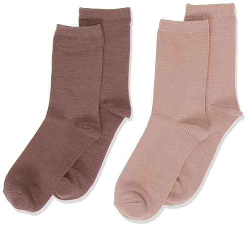 NAME IT Mädchen NKFWAK Wool 2 Pack XXIII Socken, Antler, 31/33
