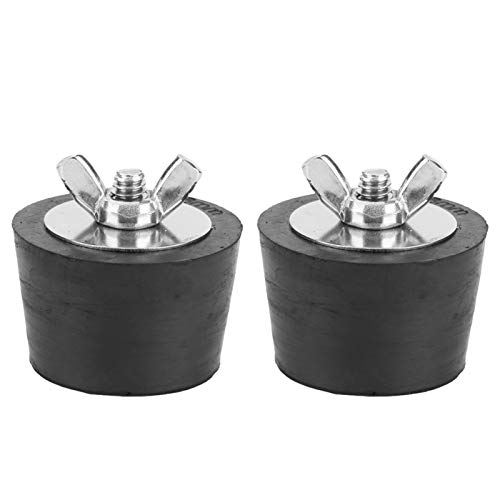 Mxzzand Expansionsstopper überwinterungsstopfen Gummi 2PCS zur Verhinderung des Eindringens von Winterstopfen Pool Einlaufdüsen Gartenunterhaltung