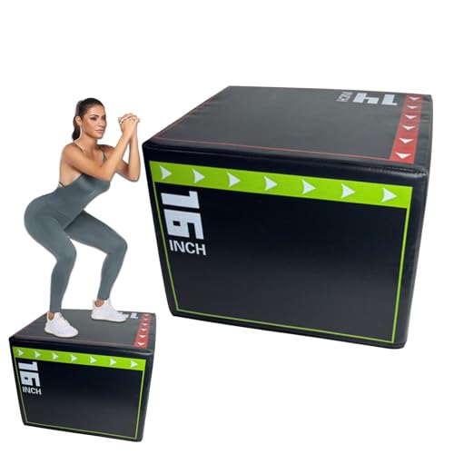 Sprungbox, Step-Up-Box, Sprungbox, Step-Up-Box, Plattformen und Sprung-Agility-Box, vielseitige, robuste Plyo-Box, Kraft-Kreuztraining, -Fitnessstudio, Fitness, Workout-Ausrüstung