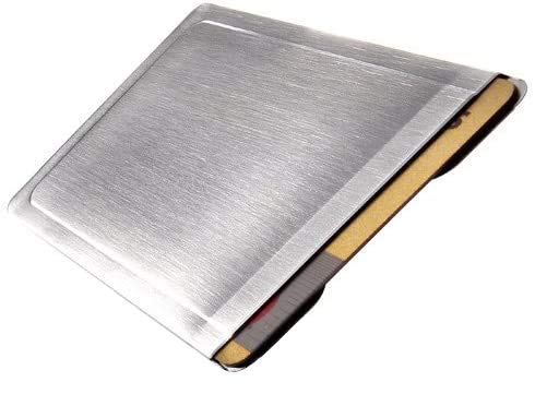 BMK Innovationen CardTresor zertifizierte RFID NFC Edelstahl Schutzhüllen | 100% Schutz für Kreditkarten, EC Karten, Ausweis & Co. | Passgenauer Card Blocker/Schutz gegen Datenklau | Made in Germany