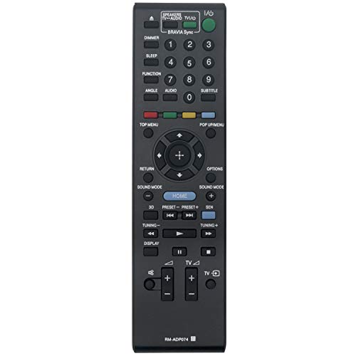 VINABTY RM-ADP074 Fernbedienung für Sony Heim-Theater System BDV-E190 BDV-E290 BDV-E190M BDVE190M BDVE290 BDV-E385 Bdv-e390 Bdv-e690 Bdv-e490 Bdv-t39 Bdv-e490 Bdv-e490 Bdv-e490 Bdv-e490 Bdv-e49