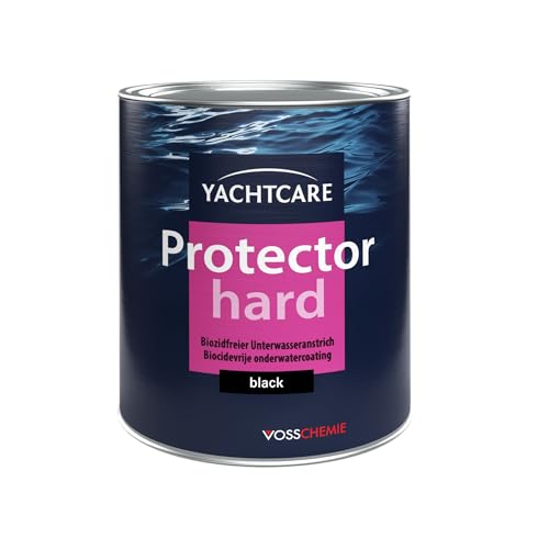 Yachtcare Unisex – Erwachsene Protector schwarz Biozidfreier Unterwasseranstrich, 750ml