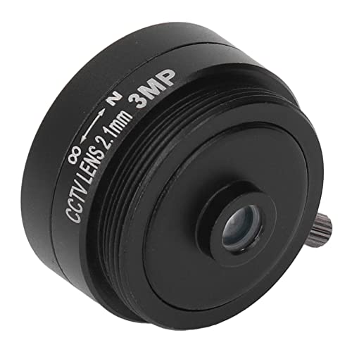 SWOQ CS-Mount-Objektiv, CCTV-Objektiv, Aluminiumlegierung, Weitwinkel für Überwachungskameras, SWOQpdyrmx4869