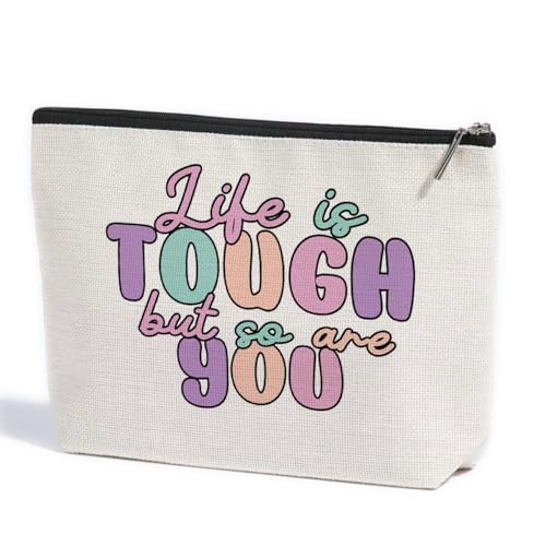 Motivierende Make-up-Tasche, inspirierende Geschenke für Frauen, Bewusstsein für psychische Gesundheit, Stressabbau, Geschenke für weibliche Psychologin, Therapeutin, Beraterin, Freundschaft,