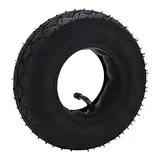 Hozee 2.50-4 Reifen und Schlauch, Safe Low Noise 2.50-4 Reifen- und Schlauchsatz Gummi für Sackkarre