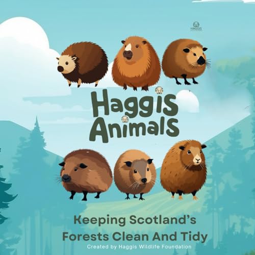 Haggis Animals: Keeping Scotland's Forests Clean And Tidy: The Secret Cleaners of the Scottish Forest