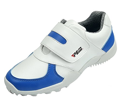 PGM wasserdichte Golfschuhe für Kinder Jungen Mädchen Spikeless mit Klettverschluss
