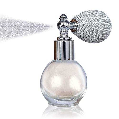 Miioto Highlighter Spray Pulver Glitter Spray, Body Make up Körper Haar Highlighter Sprayer Schimmer Sparkle Pulver, Moisturizing Brightening Aroma Shimmering Spray (#01)