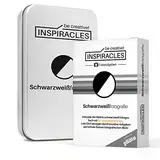 Foto Aufgaben Schwarzweiß Fotografie - Inspiration & Fotografieren Lernen mit 52 Aufgabenkarten, Edition Schwarz weiss Fotografie, in Metalldose