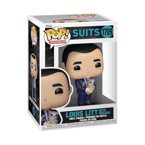Funko Pop! Television: Suits - Louis Lewis Litt - Vinyl-Sammelfigur - Geschenkidee - Offizielle Handelswaren - Spielzeug Für Kinder und Erwachsene - TV Fans - Modellfigur Für Sammler und Display