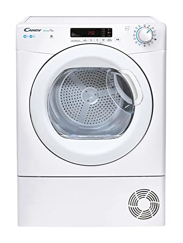 CANDY CSOEC10DG-S Frontlader Wäschetrockner, 10 kg, simply-Fi-App, automatische Temperaturreglung, weiß