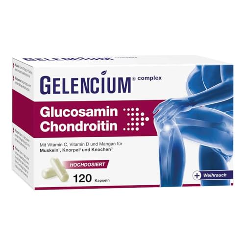 Gelencium Glucosamin Chondroitin Hochdos.vit C Kps 120 stk
