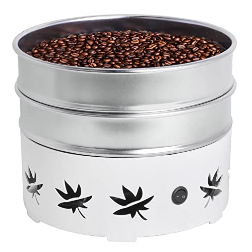 YUCHENGTECH Kaffeebohnenkühler 500g Elektrische Kaffeebohnen Kühler Coffee Beans Cooler mit 2 Siebe zum schnellen Abkühlen der Kaffeebohnen und Bohnenspreu entfernen
