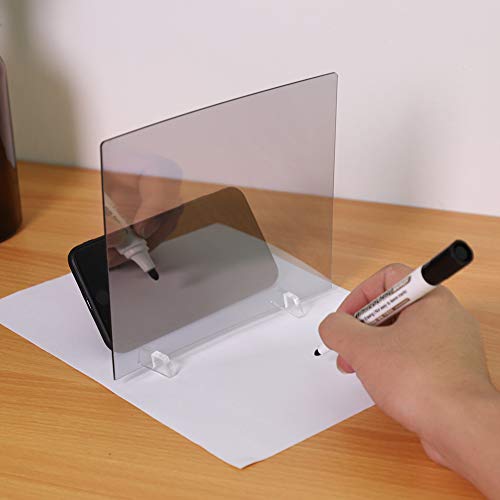 LED-Licht-Schablonentafel, Leuchtkasten, Zeichentafel, Skizzieren, Spiegelreflexion, Telefon-Dimmen