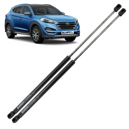 BIAREN 2x Heckklappe Kofferraum Gasfedern Heckklappe Heckklappe Hyundai Tucson TL 2015-2020 Lift Support System 620 (N) 578MM 81770-D7000 81771-D3000