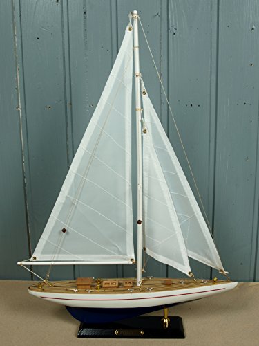 KüstenambienteYoicn Lth Segelboot aus Holz