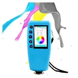 Farbanalysator, Kolorimeter, Digitaler Farbanalysator, Messgerät WR-10QC Farbanalysator, Kolorimeter Farbmessung Präzises LAB-Farbmessgerät E*a*b-Tester Für die Textil-, Druck- und Färbeindustrie