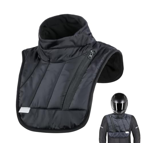Divove Halswärmer Motorrad, Motorrad Nackenwärmer, Winddichter und Wasserdichter Nackenwärmer Schulterwärmer, Winter Warmer Schal, Winter Essentials für Outdoor, Radfahren, Skifahren