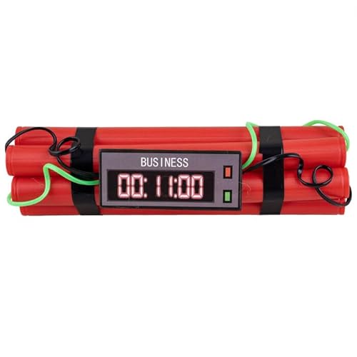 CREATIV DISCOUNT NEU Dynamitstange mit Zeitschalter, ca. 23x8x7cm