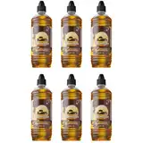HORECA CANDLES Bio Citronella Lampenöl – 6x1L – Natürliches Duftöl für Gartenfackeln, Öllampen & Außenbeleuchtung – Sauber & Langanhaltend Brennend