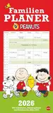 Peanuts Familienplaner 2026: Kalender für Familien mit 5 Spalten. Humorvoll illustrierter Familien-Wandkalender mit Snoopy, Charlie Brown und Co. (Peanuts Kalender Heye)