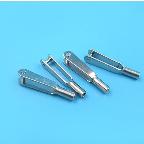 Für RC Flugzeugteile 12 Stück Metall M2 für M3 Gabelkopf Gestänge Rod End Tie (M2)