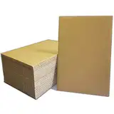 50 Packungen A4-Kartonbögen, Premium-Wellpapprückseite und Wellpappeneinsätze, Großpackung für Versand, Versand, T-Shirts, DIY-Dekoration und Handwerk
