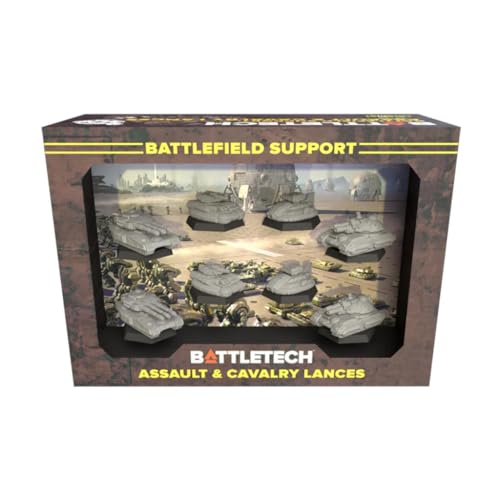 Catalyst Game Labs BattleTech | Mercenaries Forcepack | Battlefield Support Assault & Cavalry Lances | Expansion | Miniature Game Ages 14+ | Spiel auf Englisch
