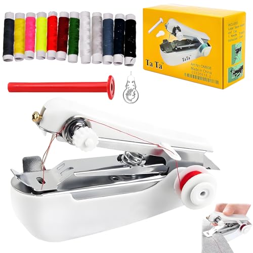 Handnähmaschine, Nähmaschine Hand Nähmaschine Trgbare Kleines Nähset Für Unterwegs Praktisch Zur Reparatur Und Anpassung Von Kleidung Für Reisen Und Hobbys