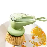 Seifenspender-Spülbürste, Spülseifenbürste | Utensilien-Schrubbbürste,Seifenspender-Handflächenbürste, Küchenbürste für die Reinigung von Geschirr, Töpfen, Pfannen, Waschbecken