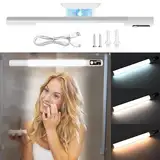 Fresum LED Schminklicht, Tragbare Schminkleuchte Dimmbar Schminktisch lampe Schminklampe Spiegellampe Schminktisch Beleuchtung Spiegelleuchte Spiegellicht Lampe Tageslicht