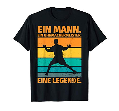 Herren Uhrmachermeister Geschenk lustiger Spruch - Ein Uhrmachermei T-Shirt