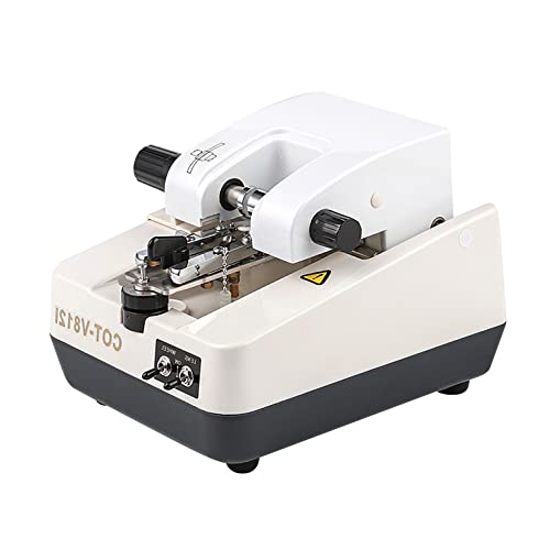 LMEIL Schlitzmaschine Für Optische Gläser, Schlitzmaschine Für Glaslinsen Optometrie-Ausrüstung Linsengroover Für Glasgeschäft (COT-V8121)