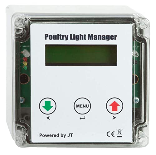 Poltry Light Manager - Chicken Light -Lichtsteuerung - Automatik-Dimmer - Lichtsimulationen im Stall - gesunde Lichtmenge pro Tag