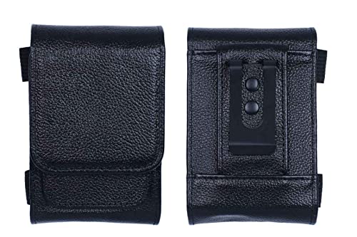 caseroxx Funkmeldertasche, Feuerwehr und Einsatzkräfte, passend für Motorola TPG2200 Tetra Pager, Airbus P8GR Tetra Pager, Swissphone s.Quad, etc.. Version 2023 verstärkter Gürtelclip und Schlaufe