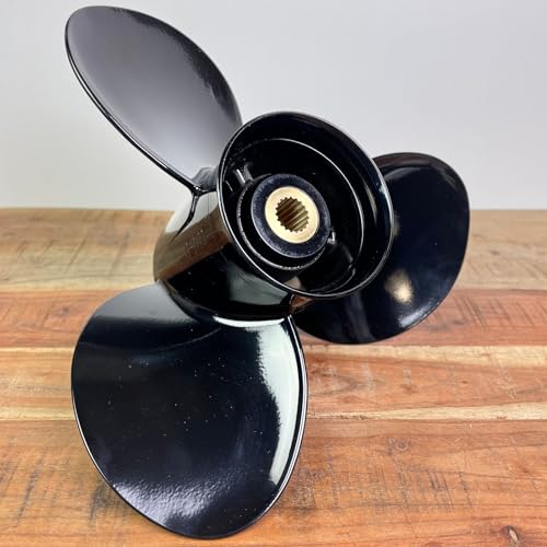 GeBOOTE24 An- & Verkauf Boot Propeller für Volvo Penta SX und für OMC Cobra Z-Antrieb Alu 15 x 17 ' 19 Zähne 3 Blatt 3817467, 3850300