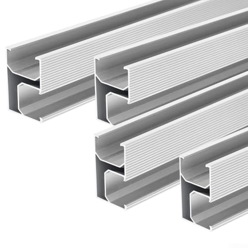 Aluminium-Montageprofile zur Vereinfachung der Einrichtung von Solarmodulen auf jedem Dachtyp (für 1-Solar-Panel 30 mm)