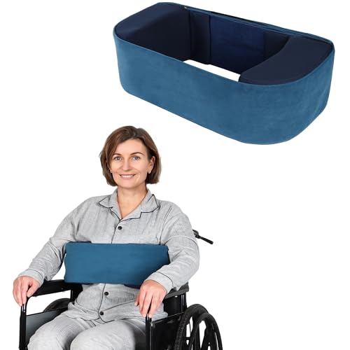 REAQER Seitenkissen für Rollstuhl, Seitenkissen für Senioren, Armlehnen-Positionierungskeil, Schutz für Personen im Rollstuhl