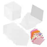 HOODANCOS 300 Stück Patchwork Papierschablone Piecing Schablone Papier Piecing Papier Quilt Piercing Formen Papier Piercing Vorlagen Paper Piecing Formen Paper Piecing Für Anfänger