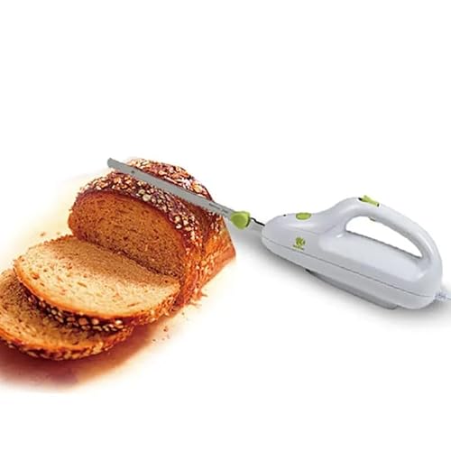 YUYTE Elektrisches Gefrorenes Fleischmesser, Elektrisches Brotmesser, Elektromesser Küche Elektrisches Messer Anzug Zum Schneiden von Fleisch Brot Käse Gemüse Und Obst