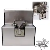 QUTBAG Professionelle Schraubenzuführmaschine, automatischer Schraubenverteiler mit einstellbarem Orbital, Schraubenanordnungsmaschine M1,0 bis M5,0 für die Schraubenverpackungsindustrie