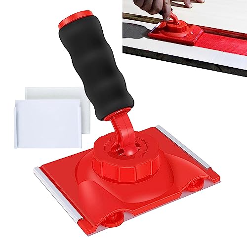 Trim Paint Edger, Multifunktionale Latex-Farbkanten-Pinsel für Zuhause, Wand, Decke, Ecken, Kanten, Farbkanten Pinsel, Pinsel, Werkzeuge, tragbarer Farbkantenschneider mit Ersatzschwamm-Pads Tragbarer