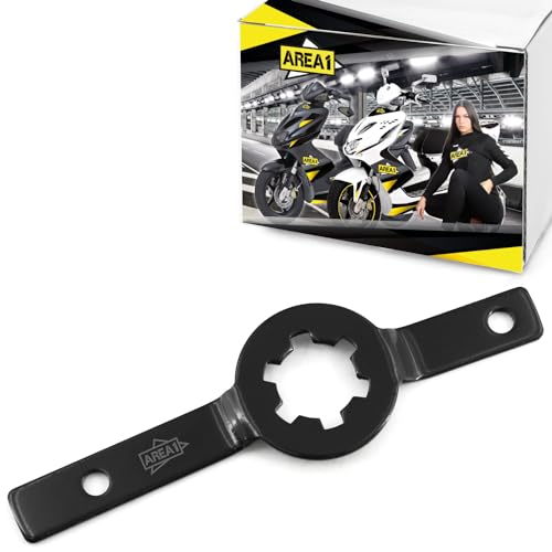 Area1 Variomatik Blockier-/Haltewerkzeug für Roller mit 50ccm China-2-Takt-Motor. Kompatibel mit Benero Forstinger Longija Motobi Motowell KSR