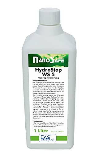 Fassaden-Imprägnierung, Hydrophobierung - HydroStop WS 5 - (1)
