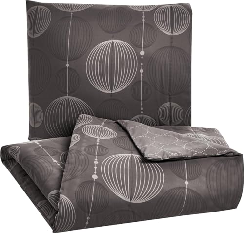 Sonive Bettwäsche 135x200, Mikrofaser Bettbezug-Set – Bettbezügen 135 x 200 & Kissenbezügen 50x80x1