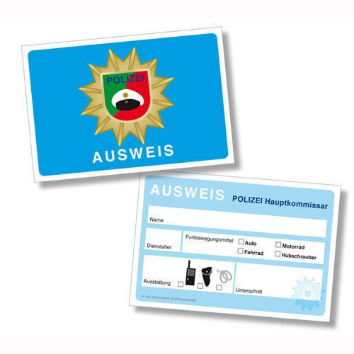 DH-Konzept Dienstausweis Polizei
