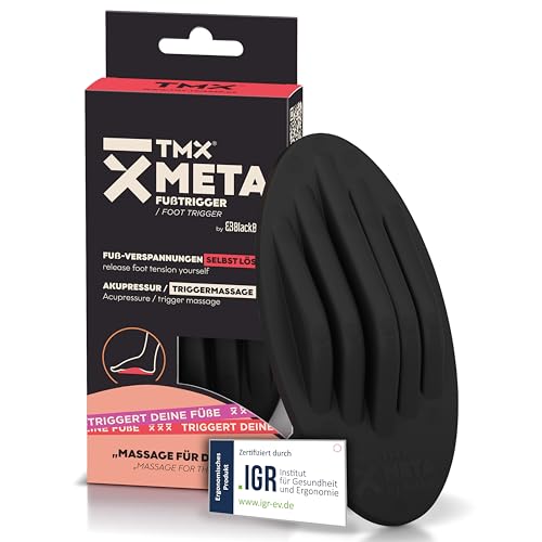 TMX® META Fußtrigger - Der Fußspezialist | Zur nachhaltigen Lösung von Fußbeschwerden | Akupressur & Mobilisation in Einem l Innovativer Fußtrigger Made in Germany
