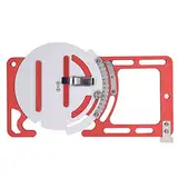 Fafeicy Quadratische Führungsschiene aus Metall, Winkel von 0 Bis 60 °, Beliebig Einstellbar, Aluminiumlegierung, Edelstahl, Elektrische Sägeschiene, Kreissägen-Führungsschiene